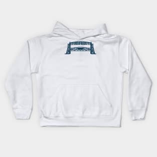 Duluth Bridge Art Kids Hoodie